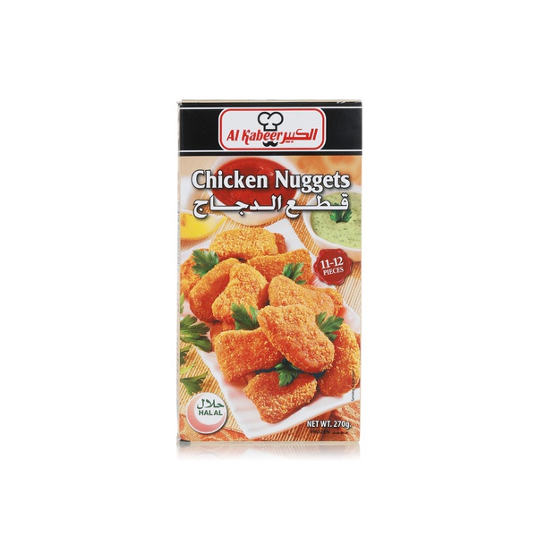 Al Kabeer chicken nuggets 270g - Waitrose UAE & Partners - 5033712160071