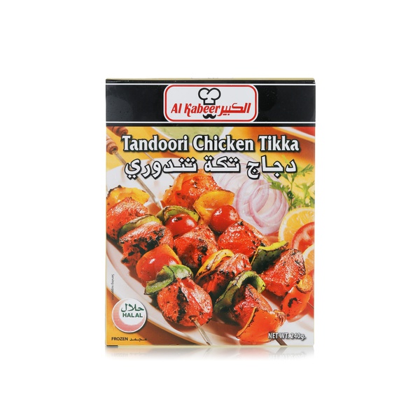 Al Kabeer tandoori chicken tikka 240g - Waitrose UAE & Partners - 5033712160149