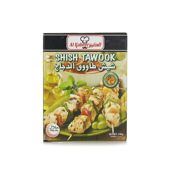 Al Kabeer chicken shish tawook 240g - Waitrose UAE & Partners - 5033712162709