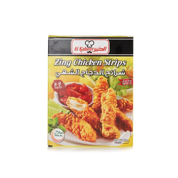 Al Kabeer zing chicken strips 320g - Waitrose UAE & Partners - 5033712465206