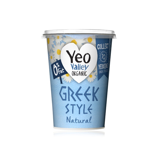 Yeo Valley 0% Fat Greek Style Natural Yoghurt - 5036589205302