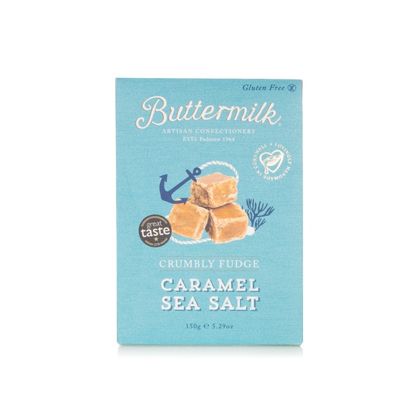 Buttermilk Crumbly Caramel Sea Salt Fudge 150G - 5036854006009