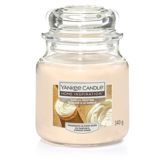 Yankee Candle Medium 340G Jar Vanilla Frosting - 5038581029047