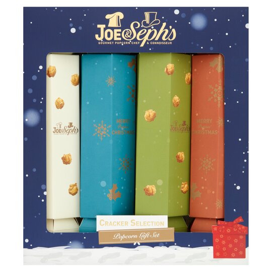 Joe & Sephs Cracker Selection Popcorn Gift Set 4x7g - 5038635084237