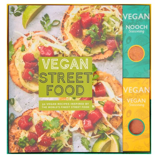 Vegan Street Food Cook Book with Seasonings - 5038635084558