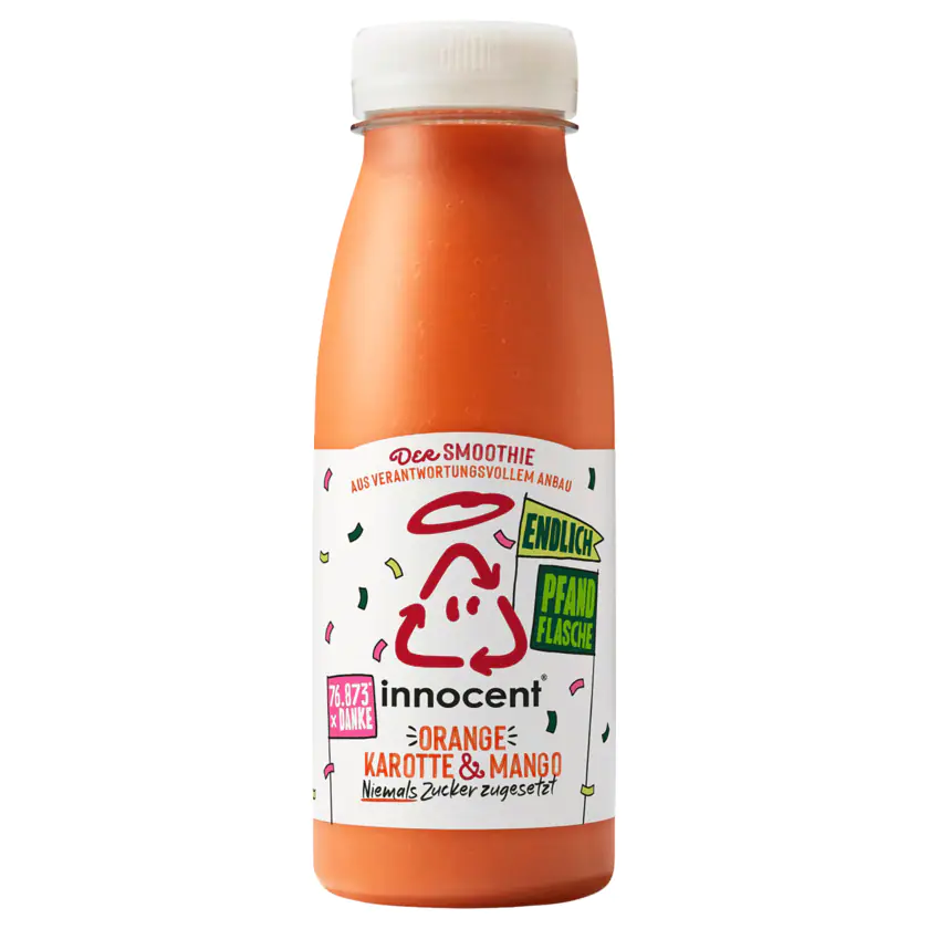 Innocent Smoothie Orange Karotte und Mango 250ml - 5038862231138