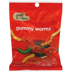 Gold Emblem Gummy Worms - 50428307137