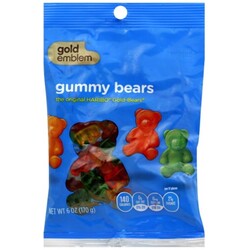 Gold Emblem Gummy Bears - 50428320440