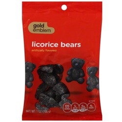 Gold Emblem Licorice Bears - 50428334966