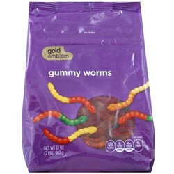 Gold Emblem Gummy Worms - 50428342640