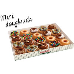 Krispy Kreme Doughnuts - Mini Chocolate Doughnuts - 5045479462985
