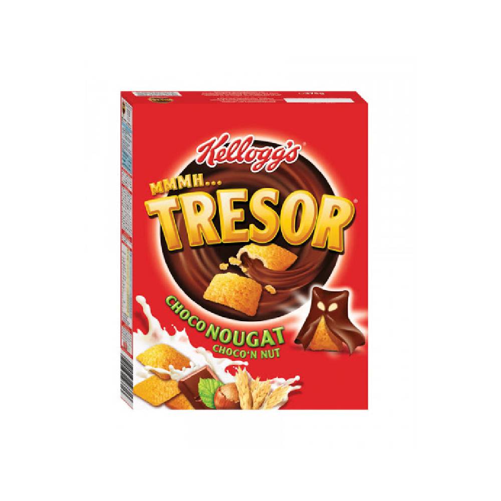 Kelloggs Tresor Choco Nougat 375G - 5050083123313