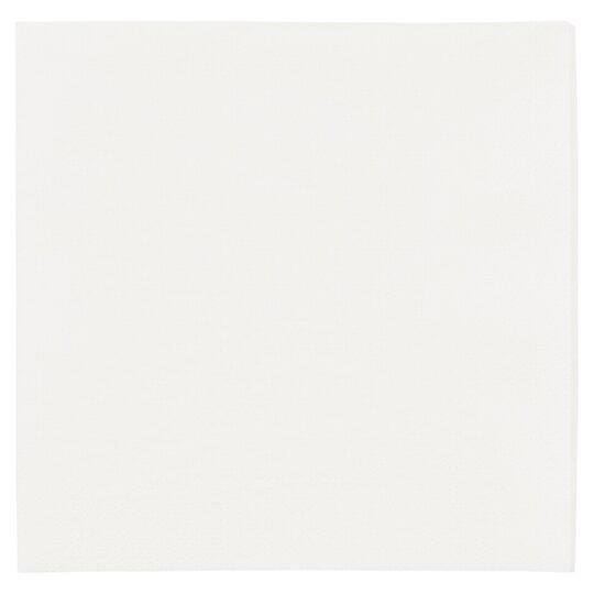 Tesco Napkins White 33Cm 2Ply 50 Pack - 5051399282886