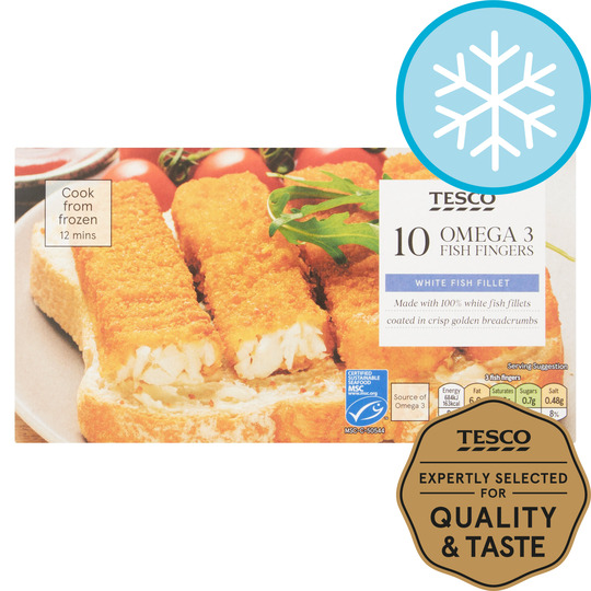 omega 3 fish fingers - 5051790009976