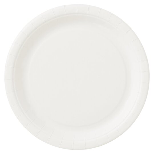 Tesco Extra Strength Paper Plates 22Cm 25Pk - 5051790723025