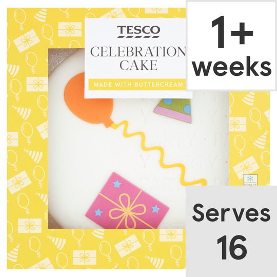 Tesco Celebration Cake - 5052003272712