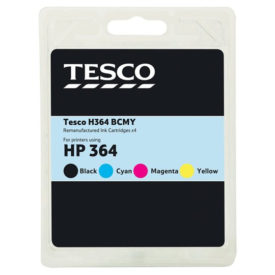 Tesco Remanufactured HP 364 Multipack Ink Cartridges - 5052004073851