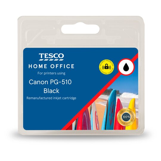 Tesco Remanufactured Canon PG-510 Black Ink Cartridge - 5052109796679