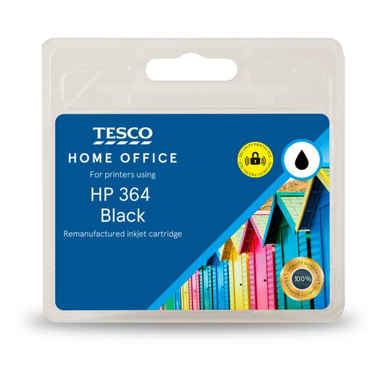 Tesco Remanufactured HP 364 Black Ink Cartridge - 5052109796723