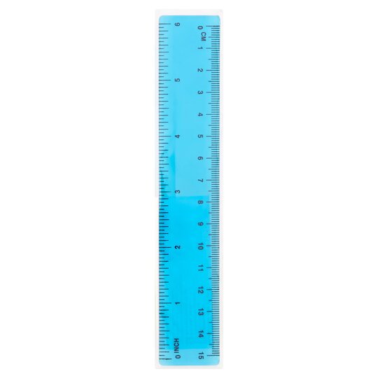 Tesco Ruler Shatterproof 15Cm - 5052109916206