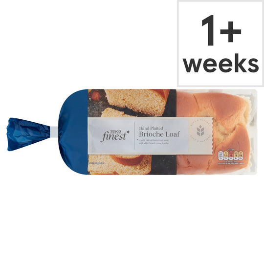 Tesco Finest Brioche Loaf 400G - 5052109997403