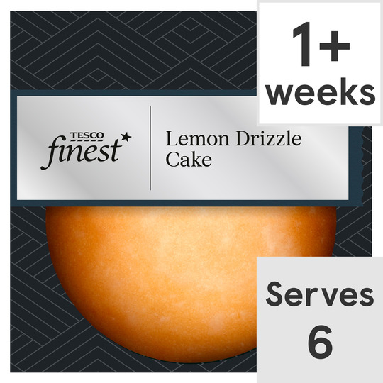 Tesco Finest Lemon Drizzle Cake - 5052320235162