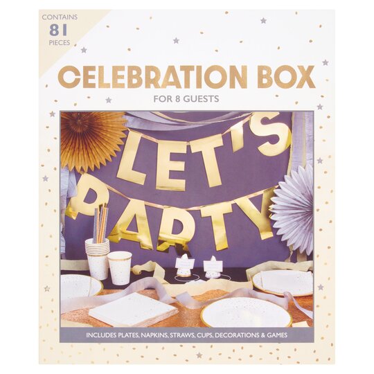 Celebration Party Box 8 People - 5052715132113