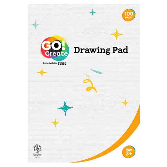 Go Create Drawing Pad A4 - 5053526574291