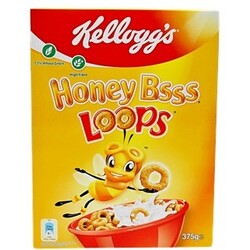 Kellogg's Honey Bsss Loops, 375 g - 5053827188920