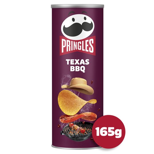 Pringles Texas Bbq Crisps 165G - 5053990161966