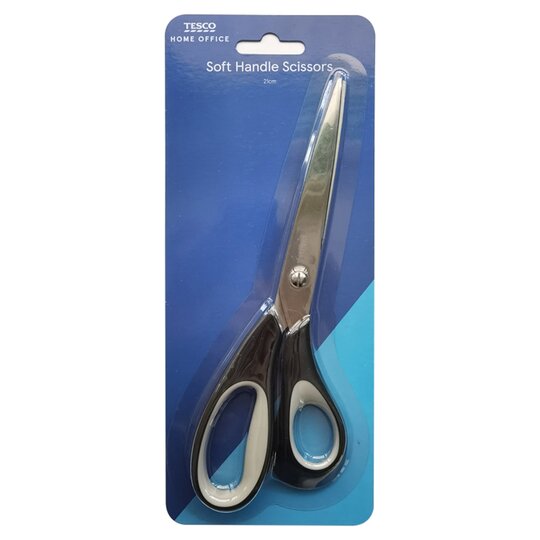 Tesco Soft Handled Scissors 21Cm - 5054268992510