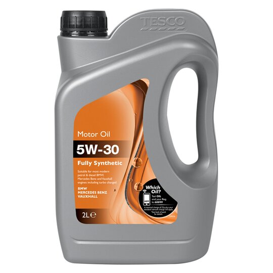 Tesco 5W30 F. Synthetic Oil Bmw/Vx/Mb 2L - 5054402022264