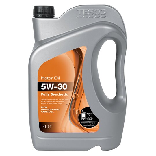 Tesco 5W30 F. Synthetic Oil Bmw/Vx/Mb 4L - 5054402022271