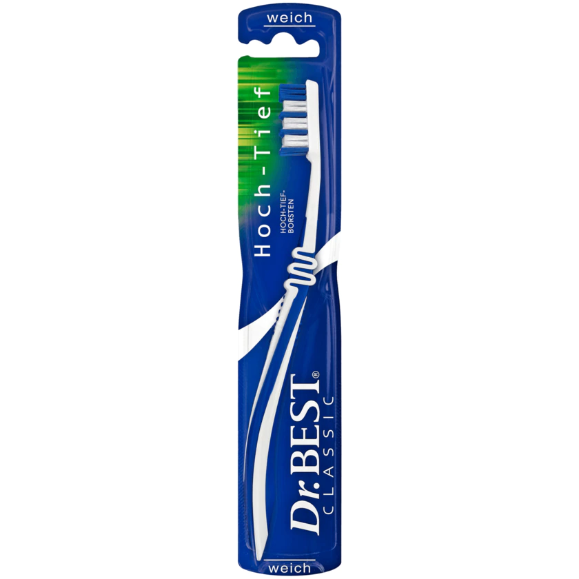 Dr. Best Zahnbürste Classic Hoch-Tief weich - 5054563035585