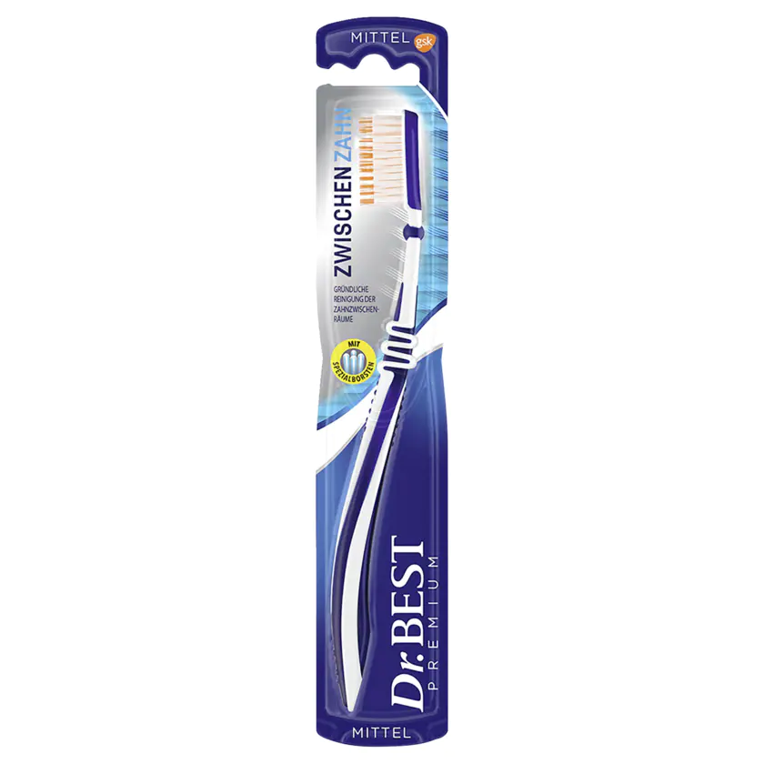 Dr. Best Zahnbürste Zwischenzahn mittel - 5054563039361