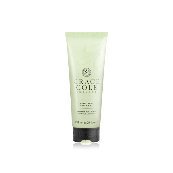 Grace Cole grapefruit, lime & mint body scrub 238ml - Waitrose UAE & Partners - 5055443667643