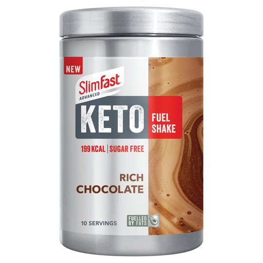 Slimfast Advanced Keto Fuel Shake Rich Chocolate 350G - 5055967501454