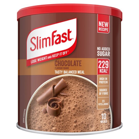 Slimfast Chocolate Flavour Shake 375G - 5055967501911