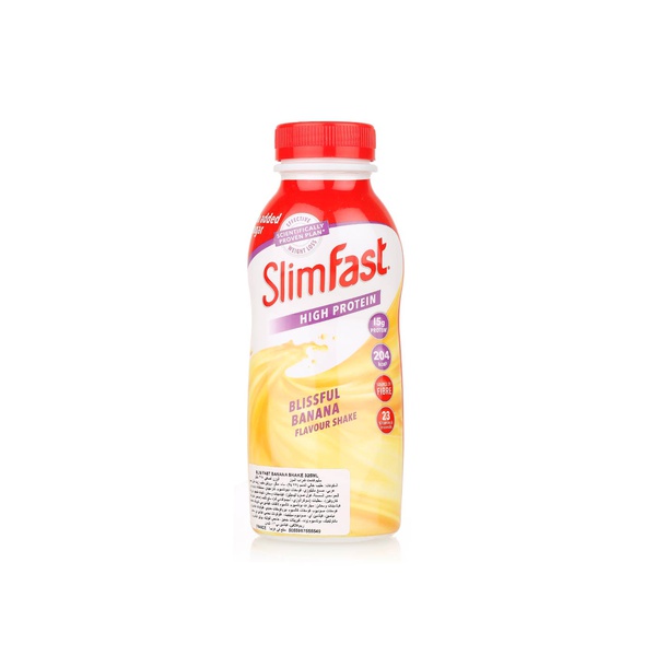 SlimFast ready to drink banana shake 325ml - Waitrose UAE & Partners - 5055967555549