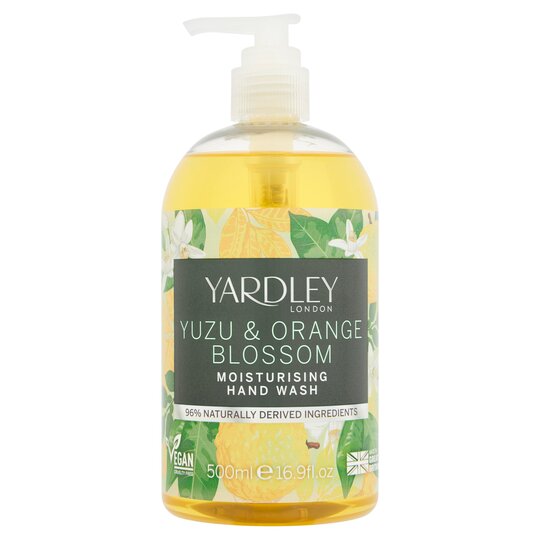 Yardley Yuzu & Orange Blossom Handwash 500Ml - 5056179303508