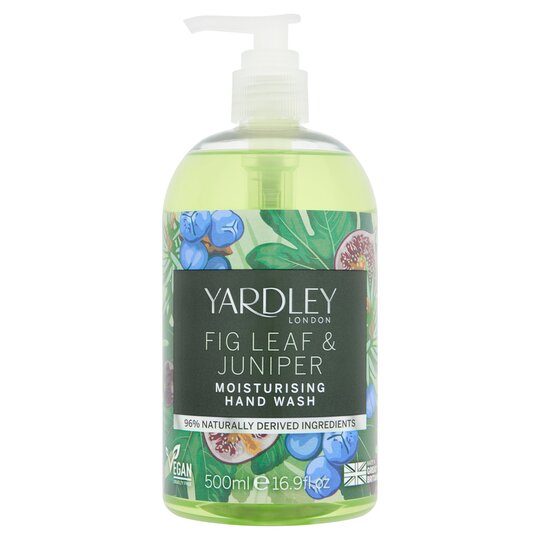 Yardley Fig Leaf & Juniper Handwash 500Ml - 5056179303515