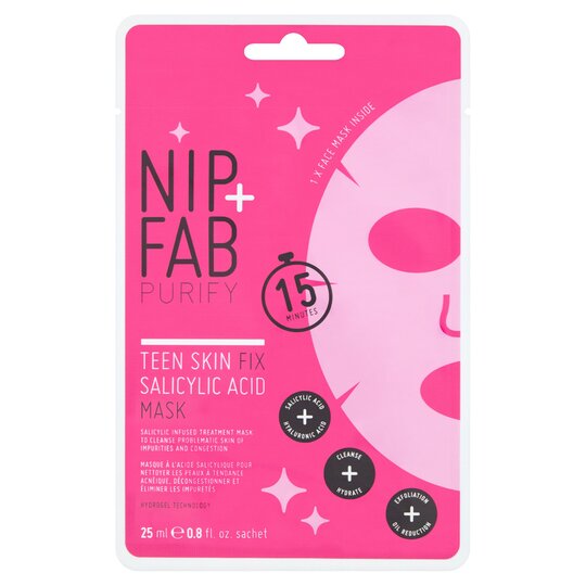 Nip Plus Fab Purify Salicylix Fix Mask 25Ml - 5056217801393