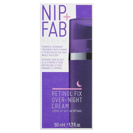 Nip+Fab Retinol Fix Overnight Cream 50Ml - 5056217803137