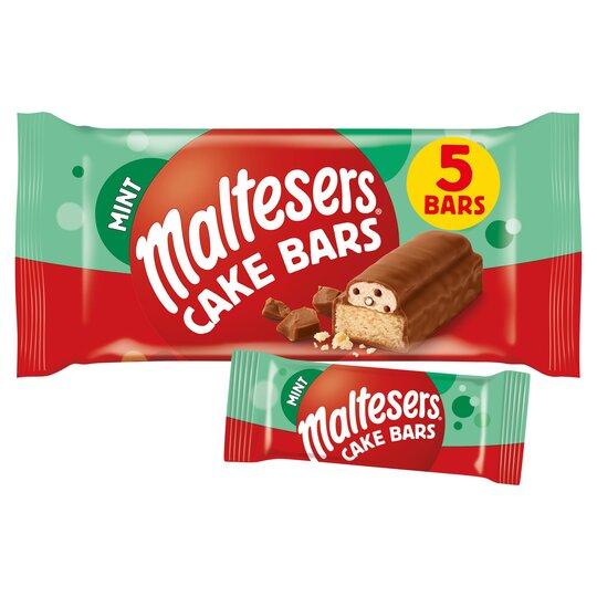 Maltesers Mint Cake Bars 5 Pack - 5056357904732