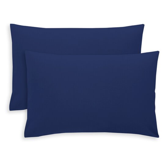 Tesco Navy Pillowcase Pair - 5057373533869