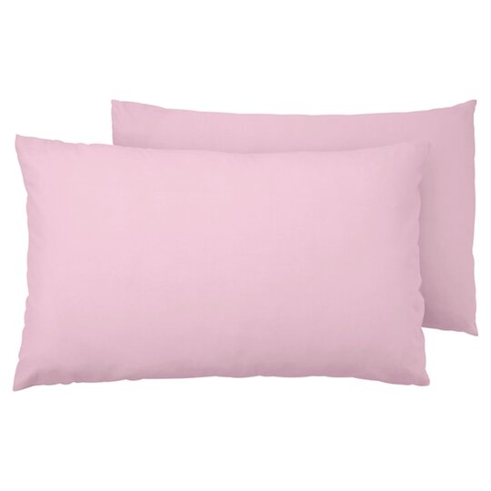 Tesco 100 Cotton Light Pink Pc Pair - 5057373534101