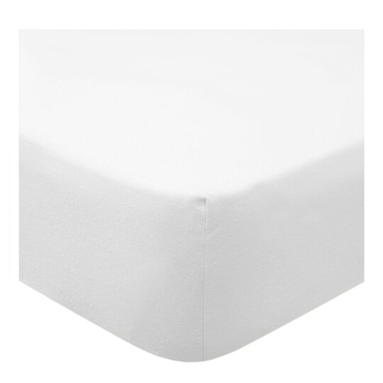 Tesco Fitted Sheet White Double - 5057373535047