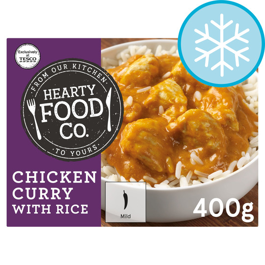 CHICKEN CURRY WITH RICE - 5057545715215