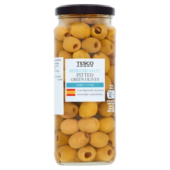 PITTED GREEN OLIVES - 5057753224301