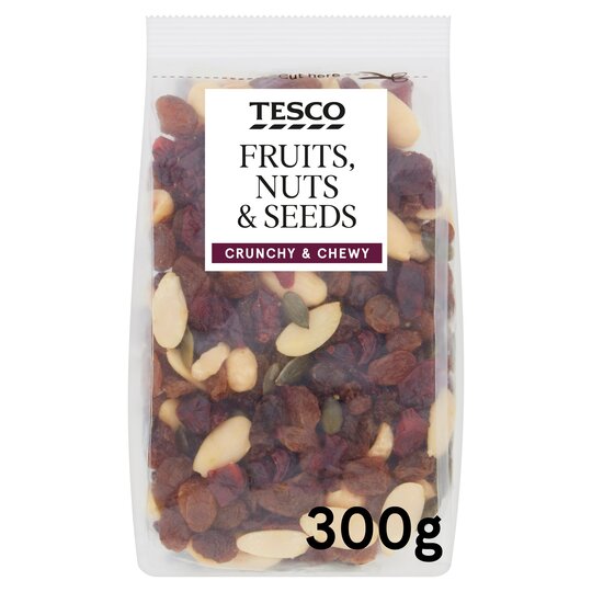 Tesco Fruit Nut & Seed Mix 300G - 5057753521219